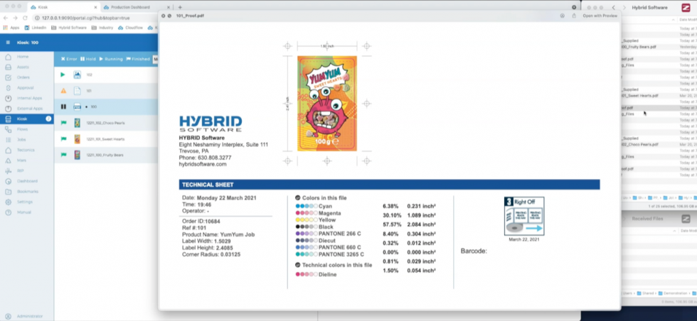 Creative Labels of Vermont and HYBRID Software Forge Lasting ...